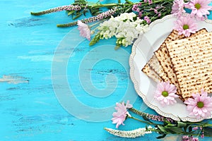 Pesah celebration concept jewish Passover holiday