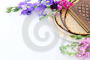 Pesah celebration concept jewish Passover holiday