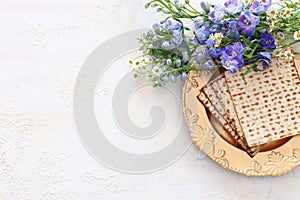 Pesah celebration concept jewish Passover holiday