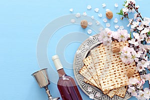 Pesah celebration concept jewish Passover holiday