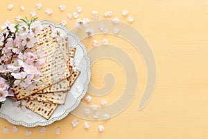 Pesah celebration concept jewish Passover holiday