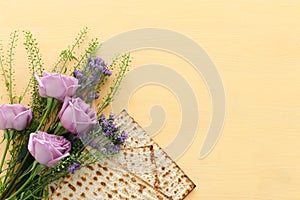 Pesah celebration concept jewish Passover holiday