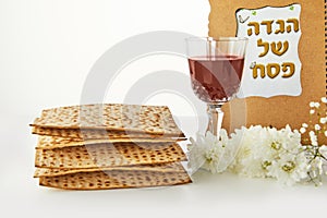 Pesah celebration concept - jewish Passover holiday