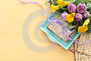 Pesah celebration concept jewish Passover holiday