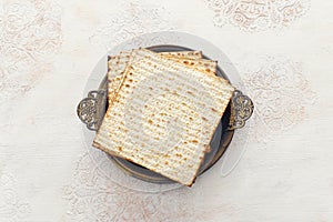 Pesah celebration concept jewish Passover holiday