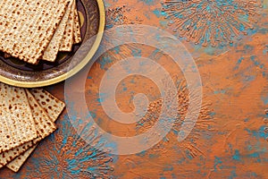 Pesah celebration concept jewish Passover holiday