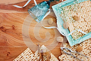 Pesah celebration concept & x28;jewish Passover holiday