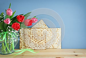 Pesah celebration concept (jewish Passover holiday)