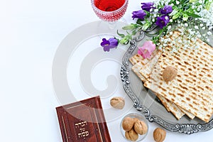 Pesah celebration concept (jewish Passover holiday)