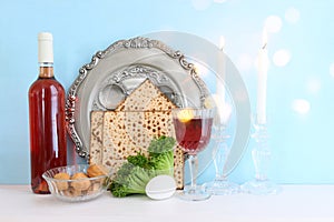 Pesah celebration concept (jewish Passover holiday