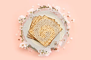 Pesah celebration concept (jewish Passover holiday