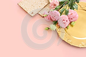 Pesah celebration concept (jewish Passover holiday