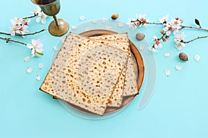 Pesah celebration concept (jewish Passover holiday