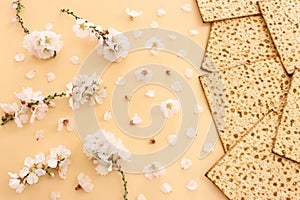 Pesah celebration concept (jewish Passover holiday