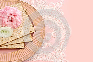 Pesah celebration concept (jewish Passover holiday