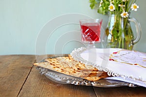 Pesah celebration concept (jewish Passover holiday)