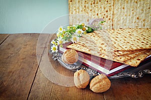 Pesah celebration concept (jewish Passover holiday)