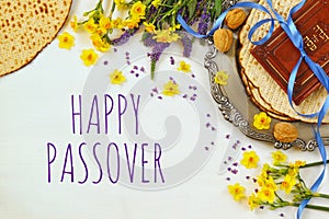 Pesah celebration concept & x28;jewish Passover holiday& x29;