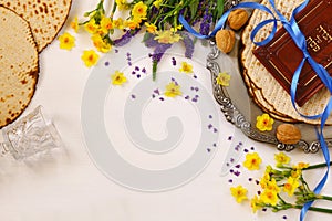 Pesah celebration concept & x28;jewish Passover holiday& x29;