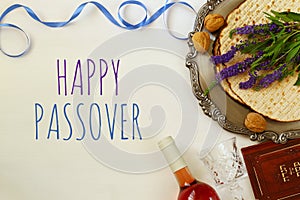 Pesah celebration concept & x28;jewish Passover holiday& x29;..