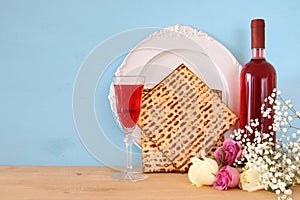 Pesah celebration concept & x28;jewish Passover holiday& x29;.