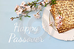 Pesah celebration concept & x28;jewish Passover holiday& x29;