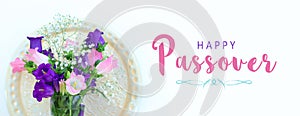 Pesah celebration concept (jewish Passover holiday)