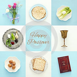 Pesah celebration concept & x28;jewish Passover holiday& x29;