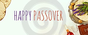 Pesah celebration concept & x28;jewish Passover holiday& x29;