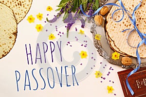 Pesah celebration concept & x28;jewish Passover holiday& x29;