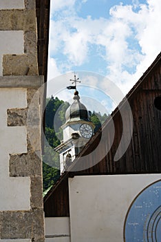 Pesariis, the village of clocks â€“ Friuli, Italy