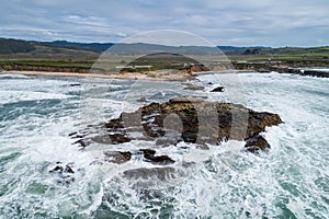 Pescadero State Beach in California