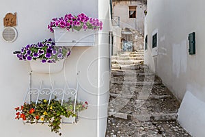 Peschici (Puglia-Italy) narrow street