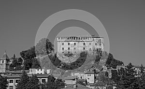 Pescolanciano, Molise. Dâ€™Alessandro Castle. View