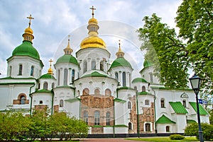 Peshtersk lavra cathedral, Kiev, Ukraine photo