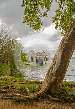 Pesquera Fishing building Banyoles lake