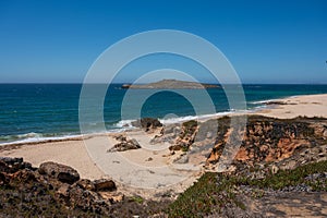 Pessegueiro Island in Alentejo coast in Portugal