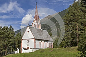 Pest chapel in Laengenfeld in the Oetz valley