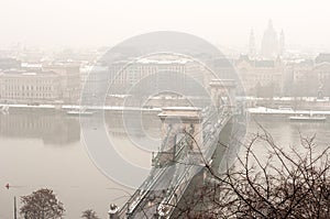 Pest Cityscape, Budapest, Hungary