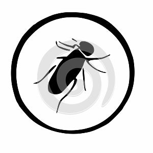 Pest control company logo, pest control