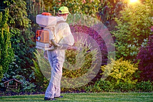 Pest Control Garden Spraying photo