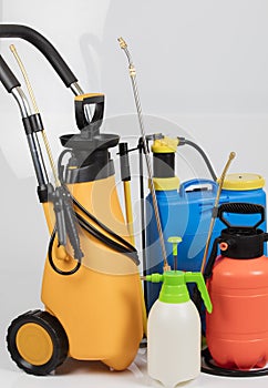 Pest control sprayers