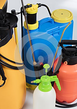 Pest control sprayers