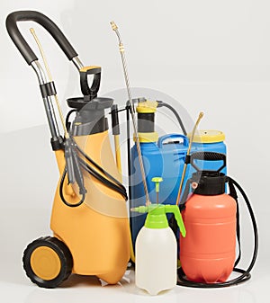 Pest control sprayers