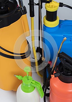 Pest control sprayers