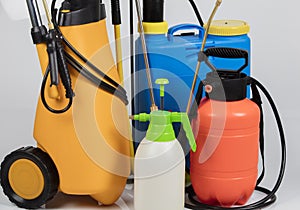 Pest control sprayers