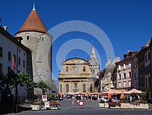 Pestalozzi Place, Yverdon-les-Bains, Switzerland