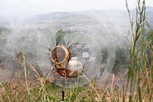 Pesticide aplication