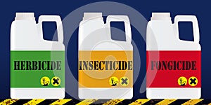 Pesticides used in agriculture and environmental problems