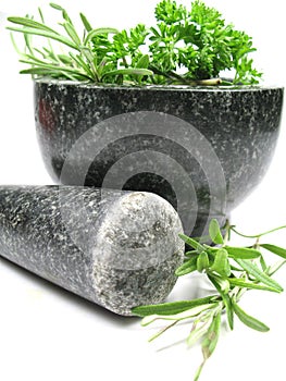 Pestle and mortar photo